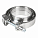 Хомут глушителя V-band быстросъемный (усиленный) с фланцами D=76 мм (нержавеющая сталь) trialli MVC 76 SS VC 76 SS