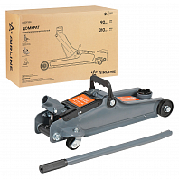 Домкрат подкатной 2т 90-340мм, низкопрофильный МП-серия