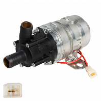Насос отопителя дополнительный электрический (18мм, 24В, 1 провод) для автомобилей ГАЗ/МАЗ/КамАЗ