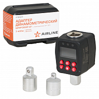 Адаптер динамометрический цифровой 1/2" 3-60Нм, с переходниками (1/4", 3/8"), кейс