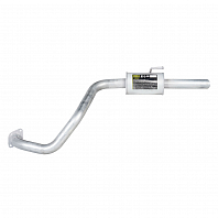 Глушитель для автомобилей Toyota Land Cruiser Prado (02-) 4.0i V6 основной (алюминизированная сталь)