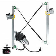 Стеклоподъёмник в сборе для а/м Ford Focus I (98-) электрический передний левый с мотором