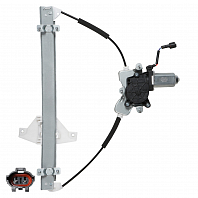 Стеклоподъёмник в сборе для а/м Hyundai Sonata (98-) электрический передний левый с мотором