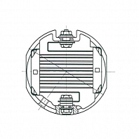 Подогреватель впускного воздуха для автомобилей ГАЗель Бизнес/Next (13-)/Валдай Cummins ISF2.8/ISF3.8 (круглый 12В)