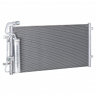 Радиатор кондиционера для автомобилей Лада 2170-72 Приора (тип Halla)