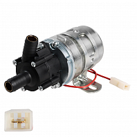 Насос отопителя дополнительный электрический (16мм, 24В, 1 провод) для автомобилей ГАЗ/МАЗ/КамАЗ