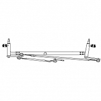 Трапеция стеклоочистителя для автомобилей VAG Tiguan (16-)