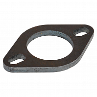 Фланец универсальный d=52 под шпильку 12mm. (алюминизированная сталь)