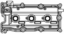 Крышка клапанная для а/м Nissan Teana J31 (03-)/Murano I (Z50) (02-) 2.3i/3.5i (левая)
