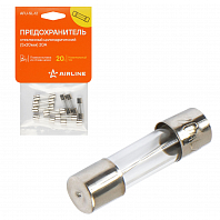 Предохранитель стеклянный цилиндрический 5*20мм, 20А