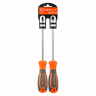 Набор отвёрток 2пр. (SL8x150mm, PH3x150mm), пласт.подвес