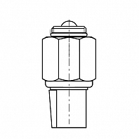 Датчик включения фонаря заднего хода для автомобилей Ford Focus II (04-)/Mondeo IV (07-) (M16x1,0) h=50,5
