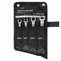 Набор ключей разрезных PRO 4пр. (8x10-15x17мм) сумка