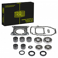 Ремкомплект КПП полный для автомобиля ГАЗ 3302 (с 2003 г.) с коническими подшипниками (полный)