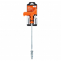 Ключ свечной Т-образный карданный 350мм головки 16,21мм пласт.рукоятка, резиновый фиксатор