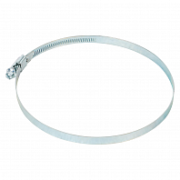 Хомут 120-140/9мм, червячный, усиленный, W1(оцинк), 1 шт.