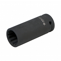 Головка ударная торцевая 1/2"DR двенадцатигранная 22мм, L=78мм