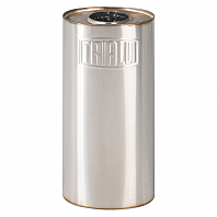 Глушитель универсальный (овальный) D=125x175, L=380, d=76 Один вход один выход (нержавеющая сталь)