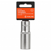 Головка торцевая 1/2"DR двенадцатигранная 21мм, L=78мм пласт.подвес