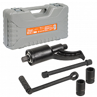 Гайковерт механич. 1"DR 4800Нм 1:64, 310мм с головками 32 и 33мм пласт.кейс
