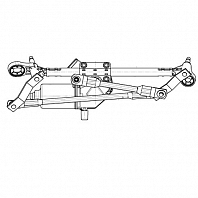 Стеклоочиститель в сборе для автомобилей Opel Corsa D (06-)
