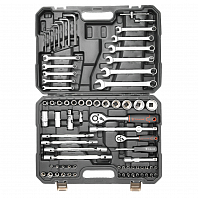 Набор инструментов универсальный 76пр. (головки 1/2", 1/4") кейс