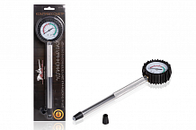 Компрессометр для бензиновых двигателей прижимной, удлиненный (ВАЗ г.в. 2110-12, 16 клап)