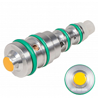 Клапан регулирующий компрессора кондиционера для автомобилей Aveo (02-) (тип Delphi желтый)