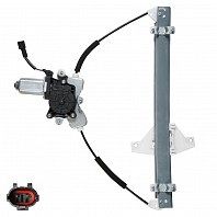 Стеклоподъёмник в сборе для а/м Hyundai Sonata (98-) электрический передний правый с мотором