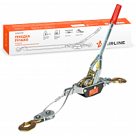 Лебедка ручная рычажная с двойным храповым механизмом 3 т, 2,8 м