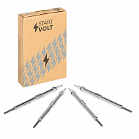 Комплект свечей накаливания (4шт) для автомобилей SsangYong Kyron (05-) 2.0Xdi