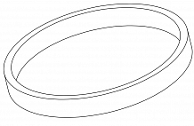 Прокладка коллектора для а/м Skoda Octavia A7 (13-)/Rapid (13-) 1.6i (4 шт.) (впуск.)