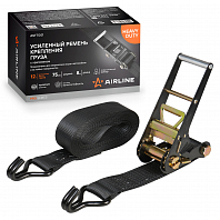 Ремень крепления груза усиленный PRO с храповиком 12 т, 8 м