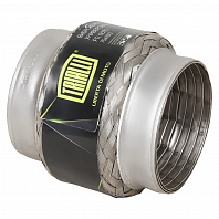 Виброкомпенсатор выхлопной трубы (Гофра) 75x100 InterLock (нержавеющая сталь)