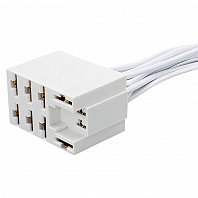 Разъём 10 pin с проводами для кнопки подогрева сидений ГАЗ Волга 3110