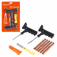Ремкомплект для б/к шин пистолетные ручки (клей, шило для жгута,шило-напильник, жгуты 5 шт.)