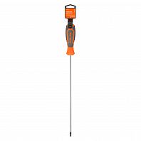 Отвертка крестовая PH1x250мм, магнитный наконечник, пласт.подвес