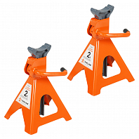 Стойка опорная 2т 262-412мм, зубчатый механизм, 2 шт.