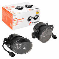 Фары противотуманные светодиодные для Nissan, Renault, 46Вт (23Вт x 2), H11, Белый, комплект 2 шт.