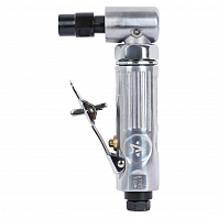 Машинка шлифовальная пневматическая 157мм, 20000об/мин угловая с оснасткой 16 пр. кейс