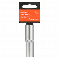 Головка торцевая 1/2"DR двенадцатигранная 14мм, L=78мм пласт.подвес