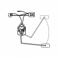 Датчик уровня топлива для автомобилей Лада 2110/2170/2172 1.6i