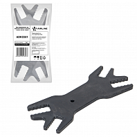 Ключ универсальный для демонтажа хомутов с зубчатым замком, пластик, черный