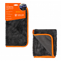 Салфетка из микрофибры для мытья и удаления влаги серая (30*30 см)