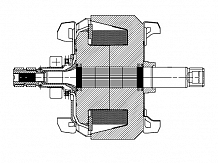 Ротор генератора для автомобилей Nissan/Fiat/Renault/VAG/BMW/Mercedes-Benz