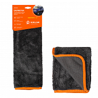 Салфетка из микрофибры для мытья и удаления влаги серая (40*40 см)