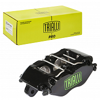 Суппорт тормозной 4-х поршневой левый (аналог Wilwood DynaPro 120-9693) d=44 / 44мм (диск 22мм)