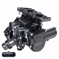 Термостат для автомобилей Skoda Octavia A7 (13-)/Kodiaq (16-)/Audi A6 (C7) (11-)/A4 (B8) (08-)/Q5 (08-) 1.8T/2.0T (с корпусом)