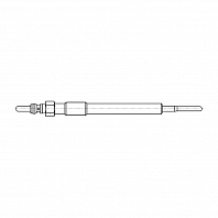 Свеча накаливания для автомобилей Газель Next (22-)/NN (22-) 2.5D [G]