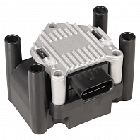 Катушка зажигания для автомобилей VAG Golf IV (97-)/Octavia (96-) (с коммутатором) (4PIN)